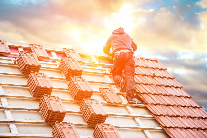 Hire pros for your home roofing project.